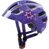 Cratoni Maxster Kinderhelm star purple glossy
