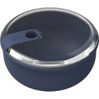 Rotho Frischhaltedose rund 1,8 l ELA, Farbe:Midnight blau