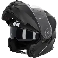 Acerbis Serel Solid Matt Schwarz Klapphelm Größe XL