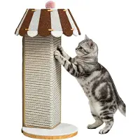 Merkloos Solidchoice – Vertikaler Kratzbaum für Wohnungskatzen, 55 cm