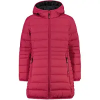 CMP - Girl's Down Coat Fix Hood Taffeta - Mantel Gr 110 rosa
