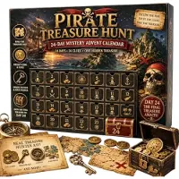 Generisch Mystery Adventskalender Weihnachten Puzzle Spiel 24 Tage Countdown C One Size