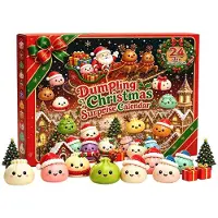 Generisch Squishy Adventskalender 2026 Dumpling Weihnachtskalender 24 Tage C02 Cc02 Einheitsgröße