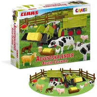 Craze Adventskalender Kinder 2026 Bauernhof Spielzeug mit Traktor CLAAS