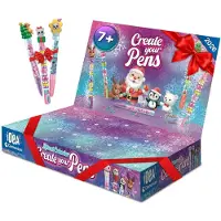 Clementoni IDEA Stifte Atelier Adventskalender Kreativer Adventskalender voller Überraschungen