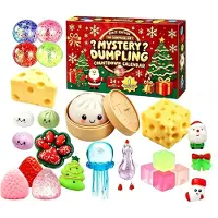 Generisch Squishy Adventskalender 24 Tage Dumpling Squishy Weihnachtskalender B06 Bb06 Einheitsgröße