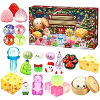 Generisch Squishy Adventskalender 2026 Dumpling Weihnachtskalender 24 Tage C01 Cc01 Einheitsgröße