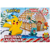 Jazwares Pokémon PKW3066 Battle Figure Adventskalender offizieller Pokémon Kalender mit 24 Überraschungen