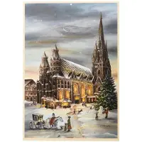 Brück & Sohn Adventskalender Wien Stephansdom Original Motivkalender in den Maßen