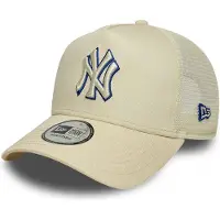New Era Outline E-frame Trucker New York Yankees Kappe