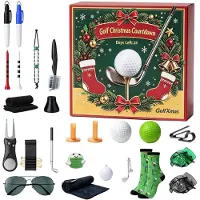 Generisch Golf Adventskalender Countdown Kalender Sport Thema 24 Tage Kollektion