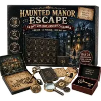 Generisch 24 Tage Mystery Adventure Adventskalender für Erwachsene 24 Days of Christmas Mystery Adventure E