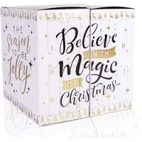 Accentra Adventskalender Beauty mit 24 Make up und Kosmetik Produkten Schmink Adventskalender Frauen mit Lippenstift Wimpern Nagellack Lidschatten Applikatoren uvm