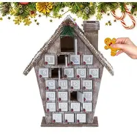 Generisch Weihnachtshaus Adventskalender Weihnachts-Countdown-Kalender