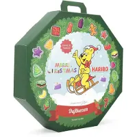 Haribo Adventskalender Teelicht Kerzen 24x duftende Teelichter für Weihnachten Kerzenkalender mit Sommer und Winterdüften Perfekte Geschenkidee