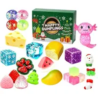 Generisch Squishy Adventskalender 24 Tage Dumpling Squishy Weihnachtskalender B05 Bb05 Einheitsgröße
