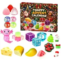 Generisch Squishy Weihnachten Adventskalender 2026 Kalender 24‑Tage Weihnachtskalender mit Countdown Einheitsgröße A7