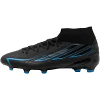 Adidas KJ3421 F50 HYPERFAST LEAGUE MID F Fußballschuh, Schwarz Blau, 46 2/3