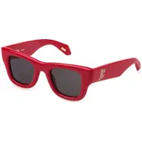 Just cavalli SJC208 Rosso pieno lucido 47/23/140 Damen Sonnenbrillen