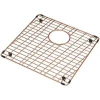 OEM Bodenrost kupferfarben 391x401mm PVD für Spülbecken