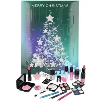 ZMILE Cosmetics Beauty Adventskalender Crystal Teal Time 24 Überraschungen zum Schminken und Stylen im traditionellen Türchen-Adventskalender mit veganer Kosmetik