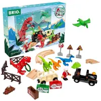 BRIO World 36120 Adventskalender Eisenbahn-Zubehör für Kinder ab 3 Jahren kompatibel Eisenbahnsets und Zubehör