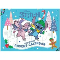 Disney Stitch Stationary Adventskalender Festlicher 24 Tage Weihnachts-Countdown mit 24 Schrein Geschenke