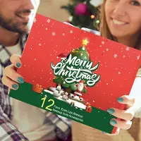 Generisch Make-up-Adventskalender Weihnachts-Countdown 12-teiliges Beauty-Set