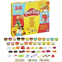 Play-Doh Knetspaß Adventskalender für Kinder Średni 24 TAGE FANTASIEVOLL SPIELEN
