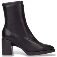 Wonders für Damen. L-1604 Stiefeletten Vera 04 schwarz (36), 5 bis 8 cm, Reißverschluss, Lässig