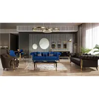 Xl Moebel Gmbh Modernes Wohnzimmer Sofa Set Chesterfield 3-Sitzer Sessel Couchtisch
