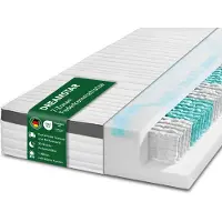 Dreamstar Hochwertige XXL-Matratze mit Taschenfederkern | 100 x 200 cm | H3 | 25cm hoch | Platin