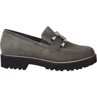 Semler Elena Nubukina Slipper Grau