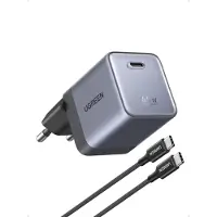 UGREEN Nexode Air USB C Ladegerät 65W Mini, superkompakter Netzteil, GaNInfinity Schnellladegerät, für MacBook Air/Neo/Pro, iPhone 1