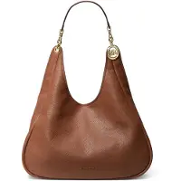 Michael Kors Umhängetasche aus Leder, Modell Ellie, groß, dreifach gefärbt, Cognac