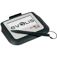Evolis SIG100 10,2 cm (4") Weiß, Schwarz LCD