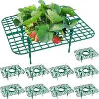 Merkloos Set aus 10 Erdbeerpflanzenstützen für das Hochbeet
