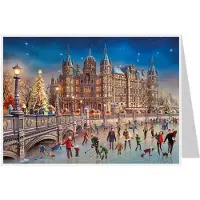 Richard Sellmer Verlag Postkarten Adventskalender Schweriner Schloß Postkarten-Adventskalender