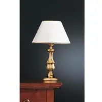 Brumberg 00820533 Tischleuchte, gold / gold matt E27 1x60W