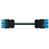 Wago 771-9985/007-301 konfektionierte Verbindungsleitung,Eca,Buchse Stecker,blau 7719985007301