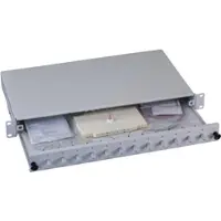 EFB Elektronik B71023.24 Spleißbox ST 9/125μ OS2 ausziehbar 24 Pigtails/24 Kuppl. B7102324