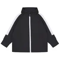 Larkwood Kinder-Trainingsjacke mit farblich abgesetztem Reißverschluss und gerippten Ärmelbündchen