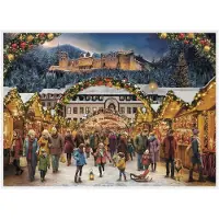 Generisch Adventskalender Weihnachtskalender mit Bildern und Glimmer für Kinder und Erwachsene Heidelberg