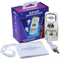 OTL TECHNOLOGIES KPop Demon Hunters Golden Kabellose Ohrhörer mit Schiebe-Ladecase und LED