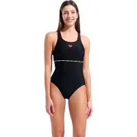 Arena - Women's Elastic Swimsuit Swim Pro Back - Badeanzug Gr 42 schwarz