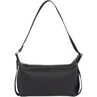 Calvin Klein Damen Schultertasche Over Webbing Shoulder Bag Elegant, Schwarz (Bl