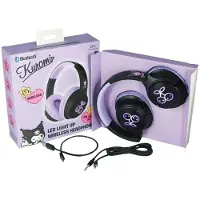 OTL TECHNOLOGIES Hello Kitty Kuromi Kabellose Kopfhörer mit LED-Beleuchtung
