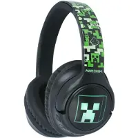 OTL TECHNOLOGIES Minecraft Kabellose Kopfhörer mit LED und Mikrofon