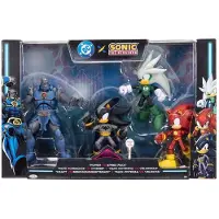 JAKKS Pacific Sonic the Hedgehog Figuren-Set mit 4 Actionfiguren, je ca. 12 cm