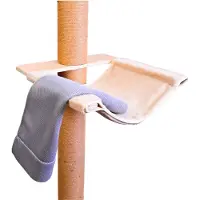 Dripio Katzenbaum-Hängematte, 2-in-1, 15 mm Holzplattform